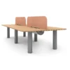 Column Workstation and Table System8 Column Workstation and Table System